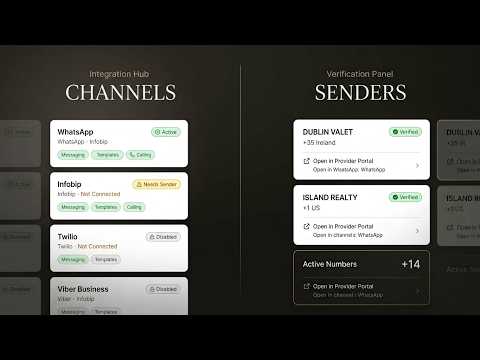 Channels & Senders